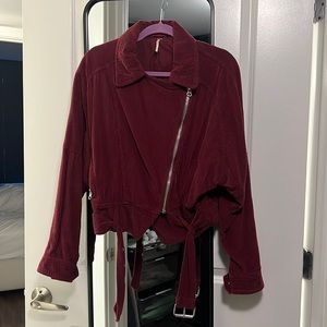 Small Free People Corduroy Bomber